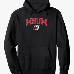 Gildan Black MSUM Hoodie